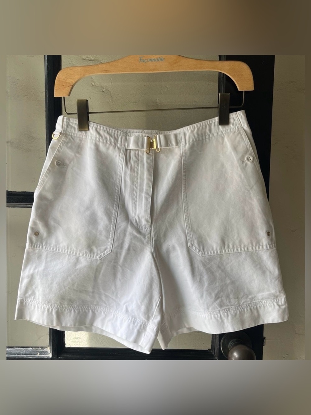 Vintage 90’s Lauren Ralph Lauren Nautical White Shorts